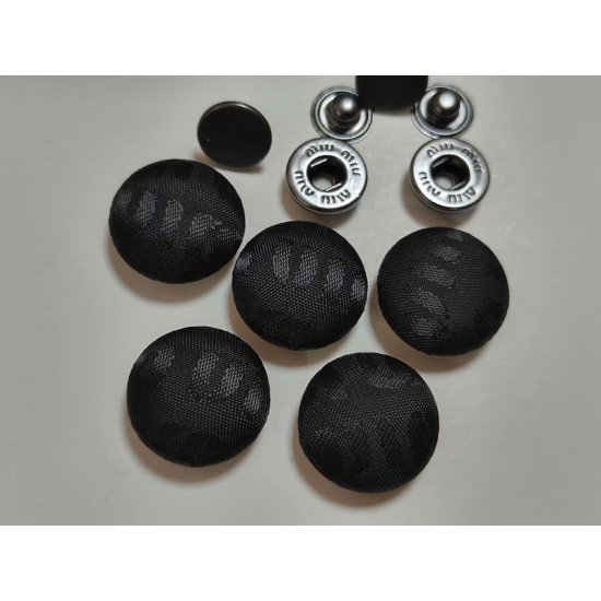 Miumiu snaps No.1, 5pc/lot, 18.5mm