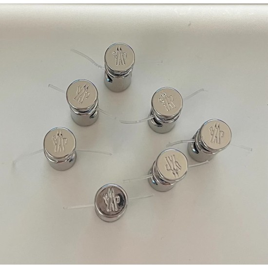 Moncler drawstring adjuster No.1, 2pc/lot, 23mm x 8mm