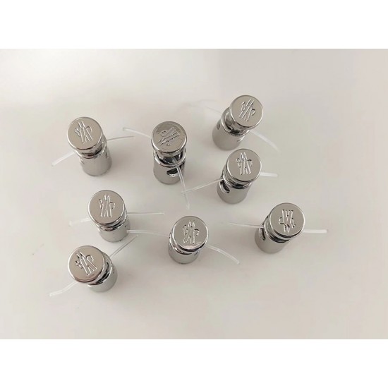 Moncler drawstring adjuster No.1, 2pc/lot, 23mm x 8mm