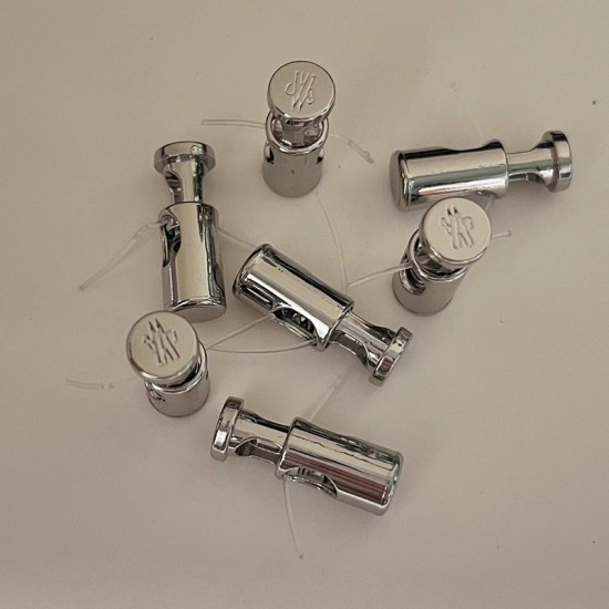 Moncler drawstring adjuster No.1, 2pc/lot, 23mm x 8mm