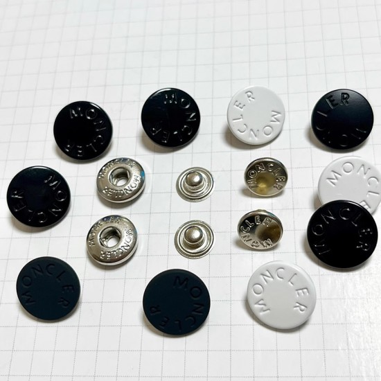 Moncler snaps No.1, 5pc/lot, 15mm