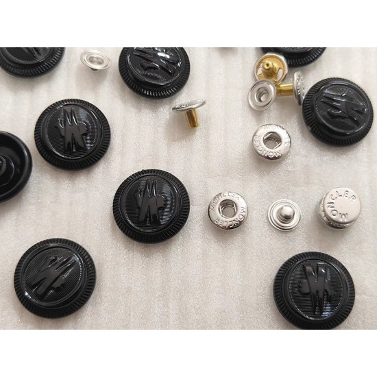 Moncler snaps No.5, 5pc/lot, 23mm