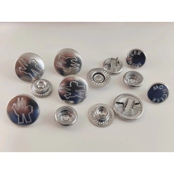 Moncler snaps No.7, 5pc/lot, 15mm
