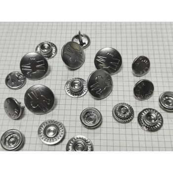 Moncler snaps No.7, 5pc/lot, 15mm