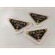 Prada nameplate No.1, 2pc/lot