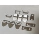 Prada pants hook No.1, 10pc/lot, 16mm × 9.5mm
