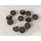 Prada shank button No.1, 5pc/lot, 14mm
