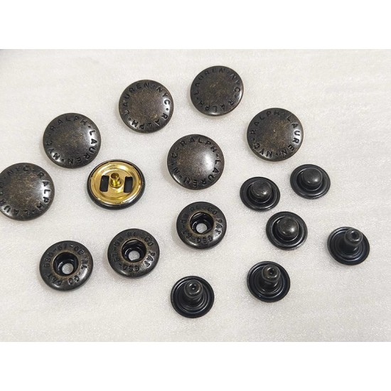 Ralph Laurent snaps No.2, 5pc/lot, 18mm