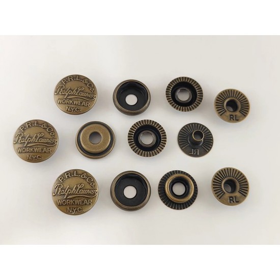 Ralph Laurent snaps No.4, 5pc/lot, 15mm