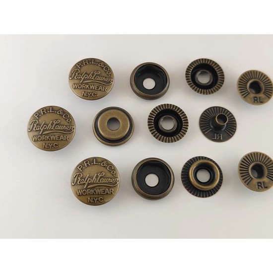 Ralph Laurent snaps No.4, 5pc/lot, 15mm