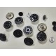 Stone Island shank button No.1, 5pc/lot, 17mm