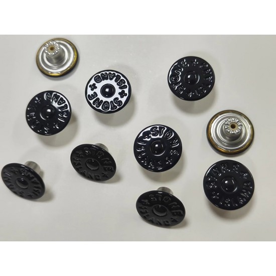 Stone Island shank button No.1, 5pc/lot, 17mm