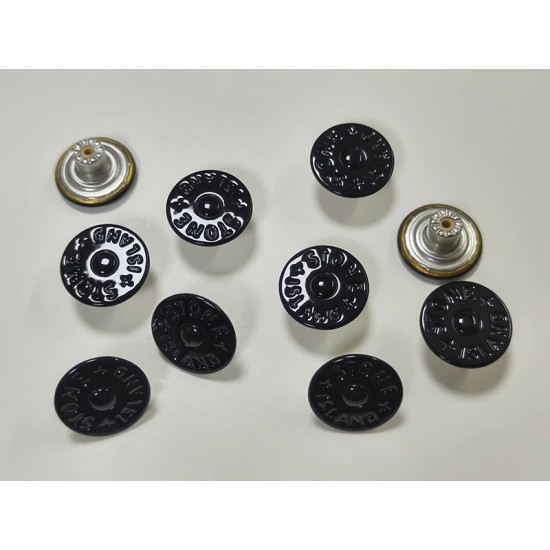 Stone Island shank button No.1, 5pc/lot, 17mm