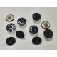 Stone Island shank button No.1, 5pc/lot, 17mm