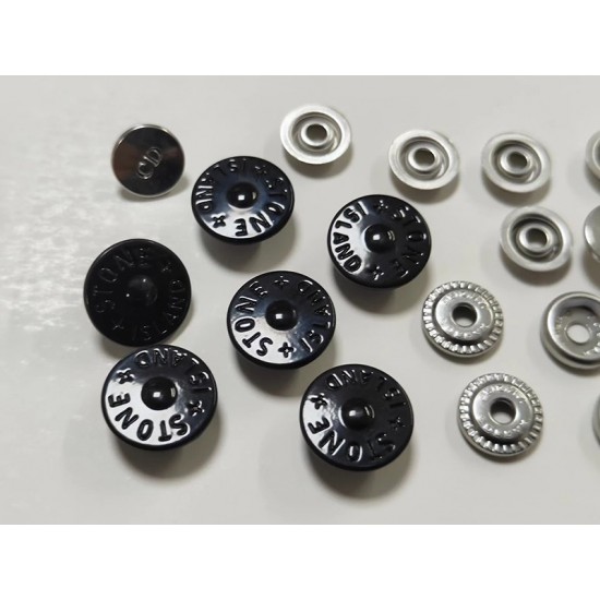 Stone Island snaps No.1, 5pc/lot, 15mm
