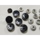 Stone Island snaps No.1, 5pc/lot, 15mm