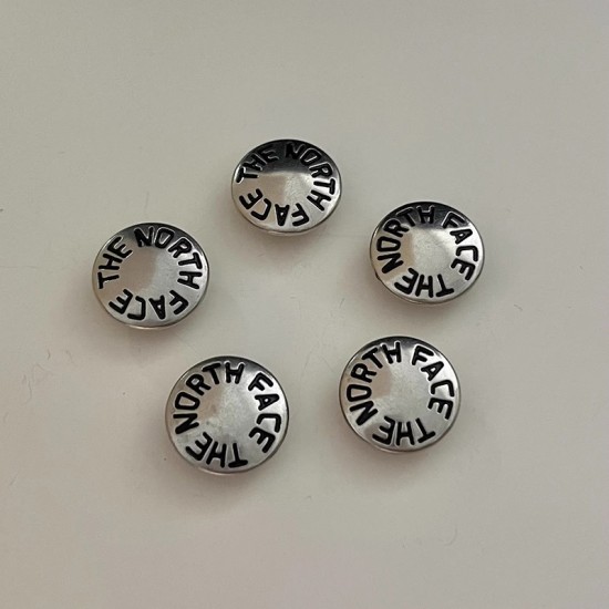 The North Face snaps No.1, 5pc/lot, 15mm