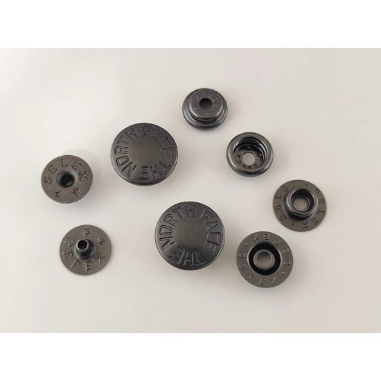 The North Face snaps No.1, 5pc/lot, 15mm