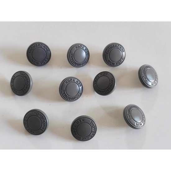 Thom Browne snaps No.1, 5pc/lot, 15mm