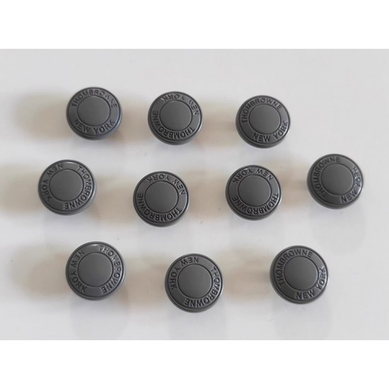 Thom Browne snaps No.1, 5pc/lot, 15mm