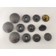 Zegna snaps No.1, 5pc/lot, 15mm