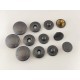 Zegna snaps No.1, 5pc/lot, 15mm