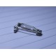 25 PCS Silver Tone Brooch Pin Backs Bar Pin Backs, leather craft supplies 25 PCS Silver Tone Brooch Pin Backs Bar Pin Backs, leather craft supplies