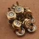 Solid brass bullet shell Chicago screw 10pc/lot Solid brass bullet shell Chicago screw 10pc/lot