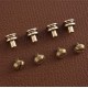 Solid brass bullet shell Chicago screw 10pc/lot Solid brass bullet shell Chicago screw 10pc/lot