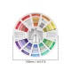 Leahter dye and edge oil color mixture wheel.