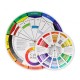 Leahter dye and edge oil color mixture wheel.