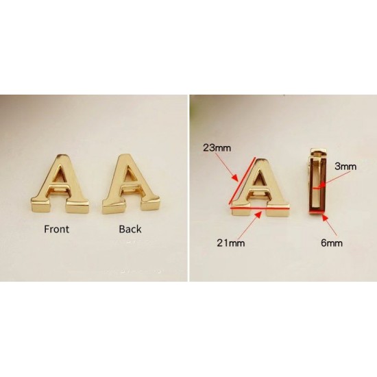 Free shipping 26 alphabets