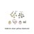6x6mm-silver-yellow diamond 
