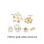 7x9mm-gold-white diamond 