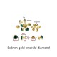 Colorful glass rivet, 100pc/lot