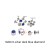8x8mm-silver-dark blue diamond 