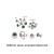 8x8mm-silver-emerald‌ diamond 