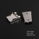 Bolo tie clamp, 10pcs/lot