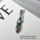 Bolo tie pendant No.5, 4pcs/lot