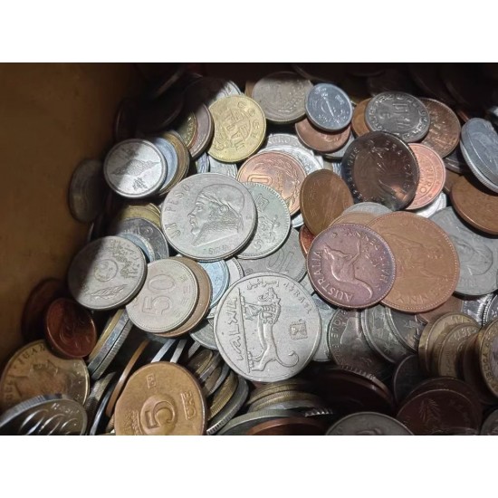 Selected real coins, 0.5KG/lot