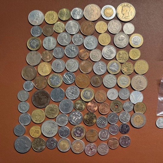 Selected real coins, 0.5KG/lot