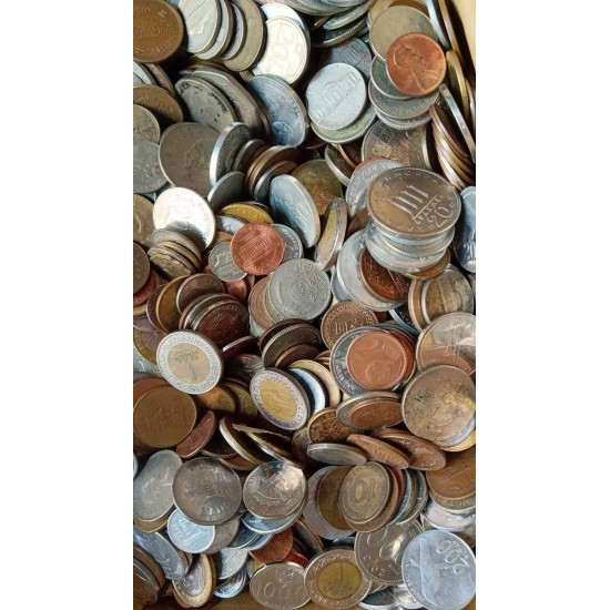 Selected real coins, 0.5KG/lot