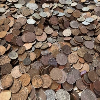 Unselected real coins, 1KG/lot