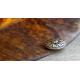 Concho button -copper flower button- wallet Accessory - Key Hook- Leathercraft Supplies- Leather craft Ornament