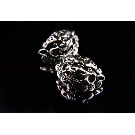 Concho button -Lion head button- wallet Accessory - Key Hook- Leathercraft Supplies- Leather craft Ornament