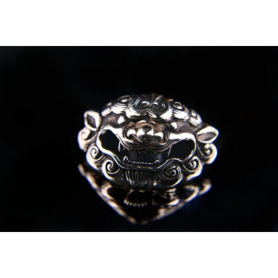 Concho button -Lion head button- wallet Accessory - Key Hook- Leathercraft Supplies- Leather craft Ornament