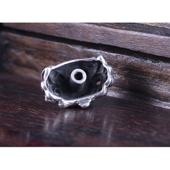 Concho button -Lion head button- wallet Accessory - Key Hook- Leathercraft Supplies- Leather craft Ornament