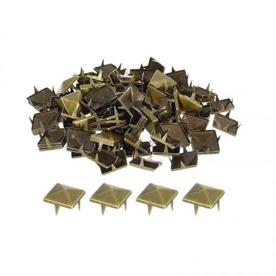 Solid brass pyramid ‌claw nail‌‌, 100pc/lot