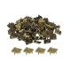 Solid brass pyramid ‌claw nail‌‌, 100pc/lot