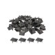 Solid brass pyramid ‌claw nail‌‌, 100pc/lot